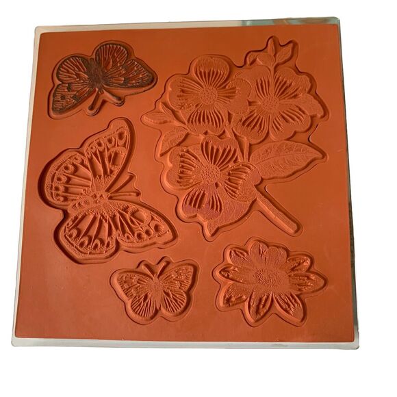 Sizzix Spellbinders Framelits Dies Stamps Butterflies Flowers Koi Fish Floral - Picture 5 of 6